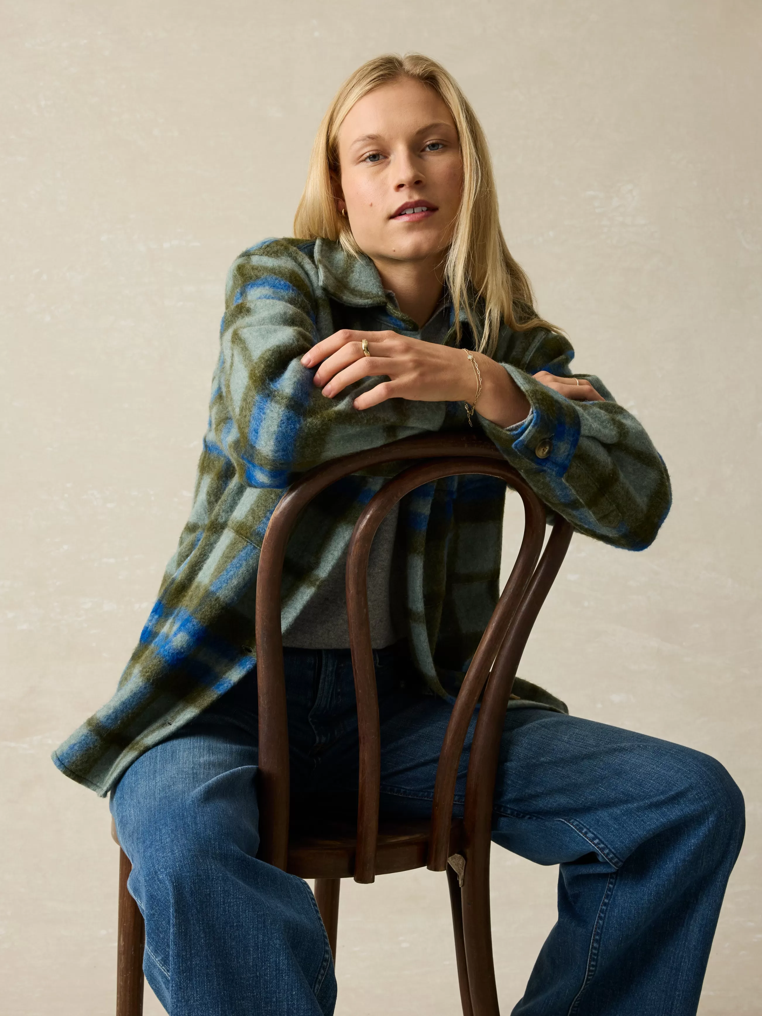 Women Faherty Brand Cotswold Shirt Jacket -