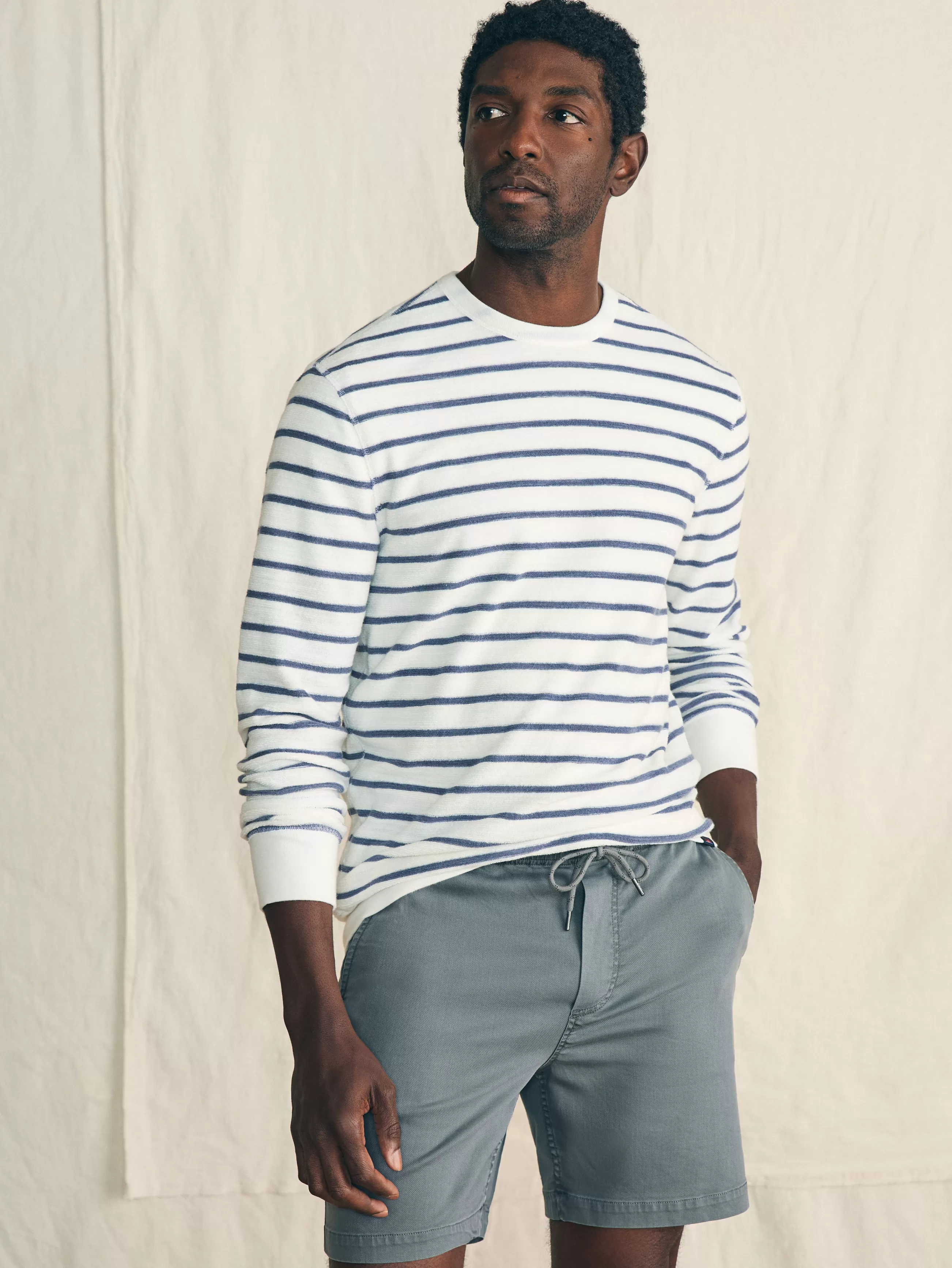 Faherty Brand Essential Drawstring Short (6.5" Inseam) -