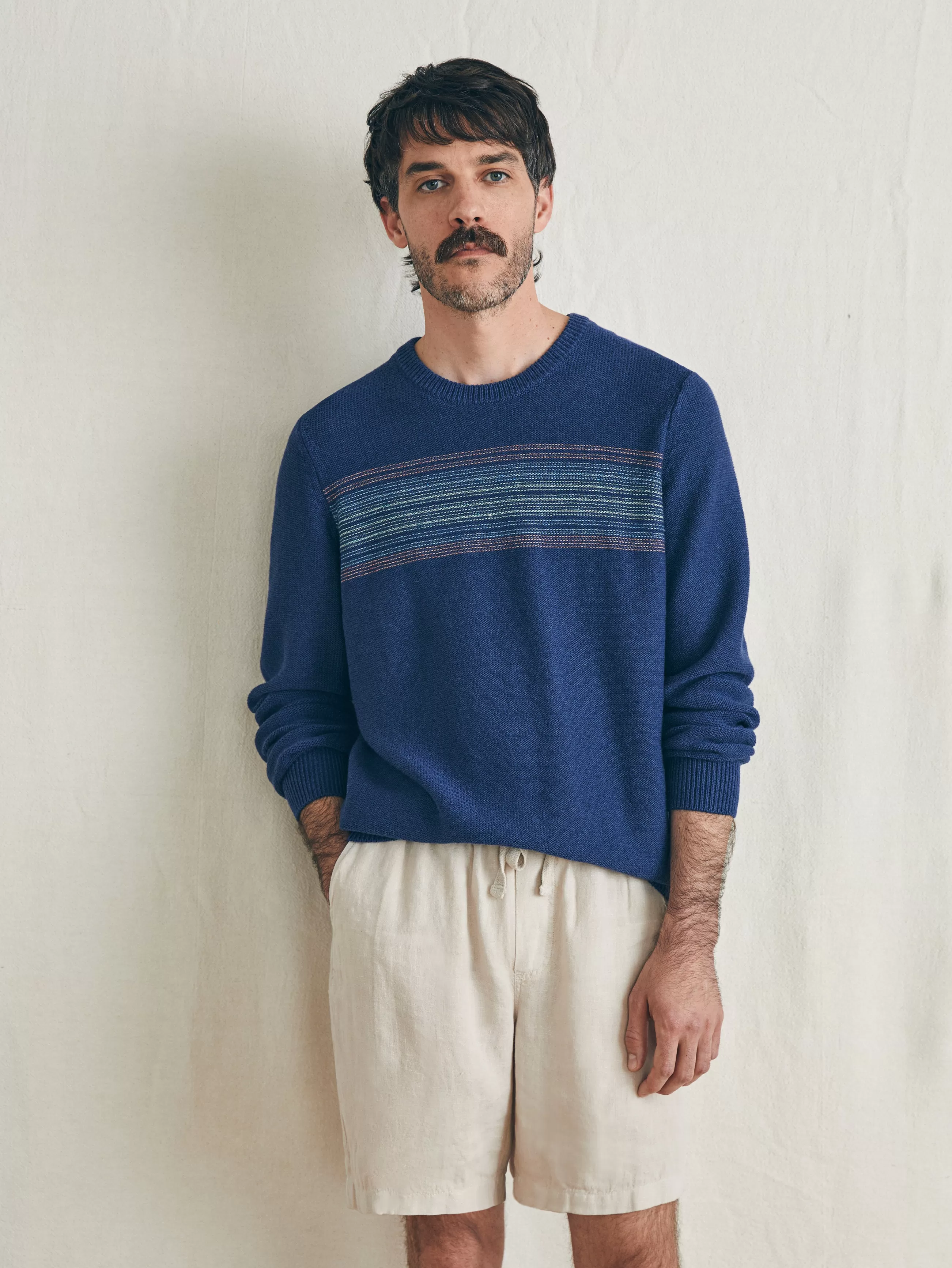 Faherty Brand Essential Linen Short (6.5" Inseam) -