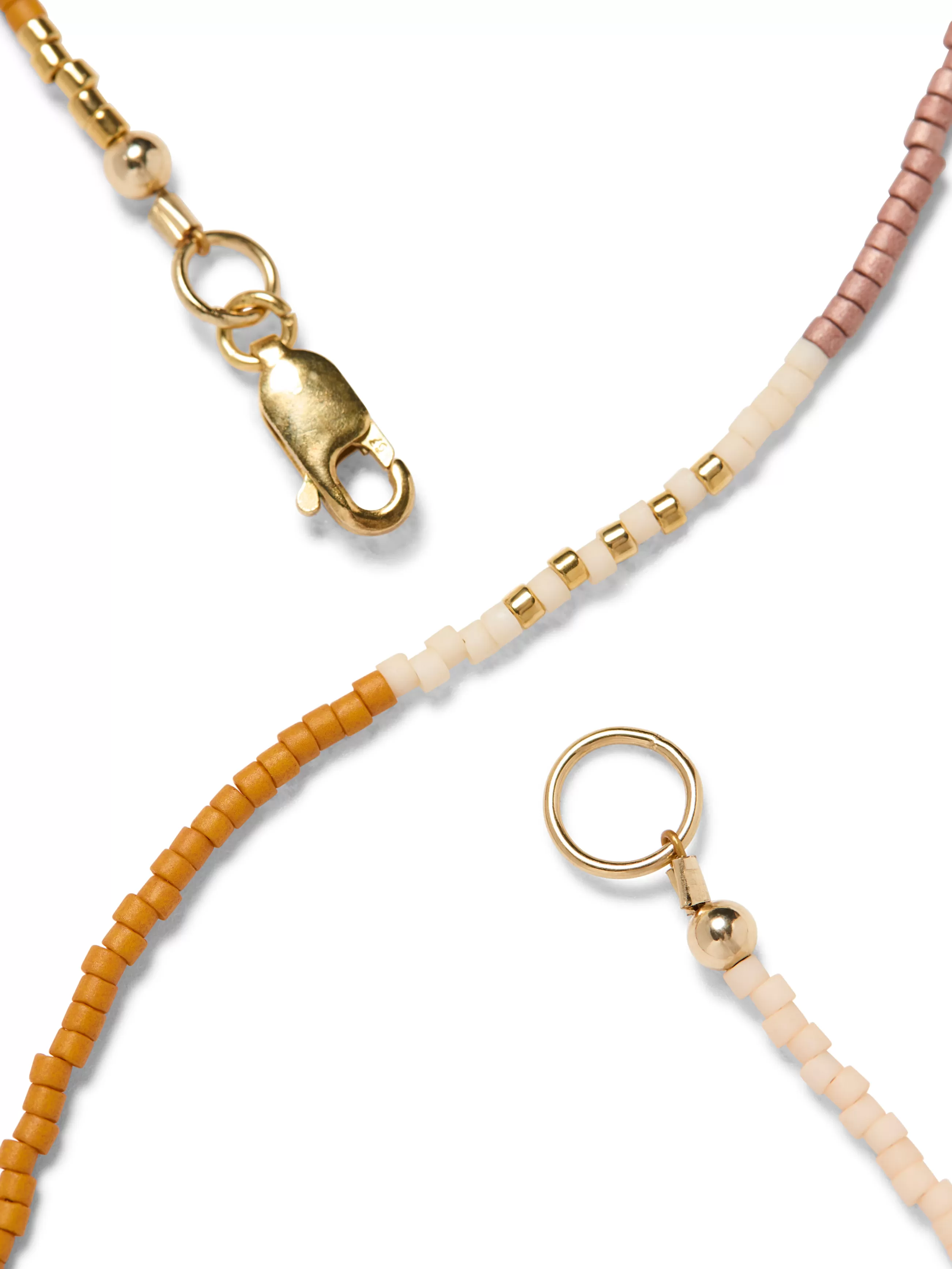 Women Faherty Brand Faherty X Beyond The Sea Short Seed Bead Necklace -