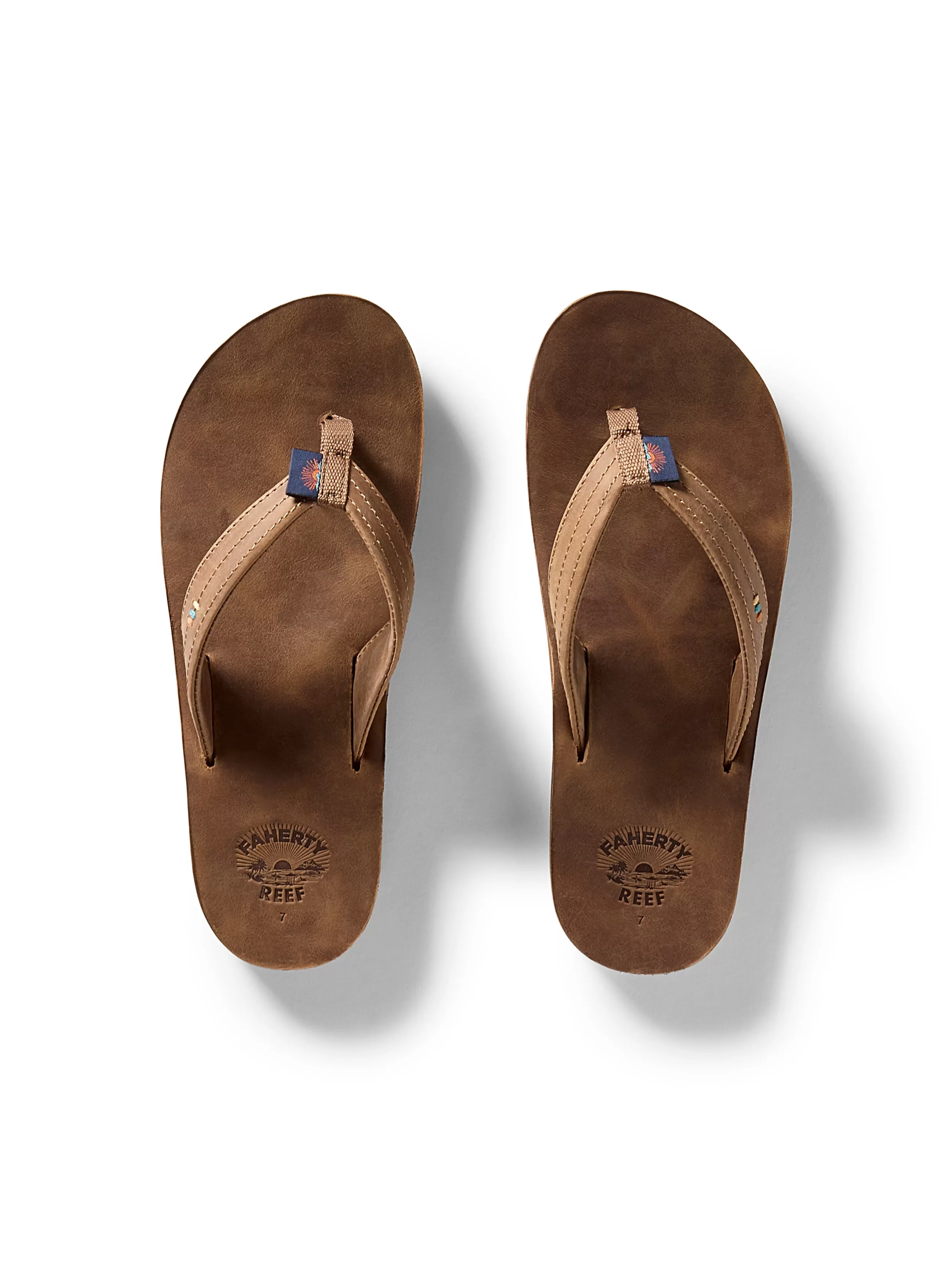Women Faherty Brand Faherty X REEF Women's Drift Away Flip Flop -