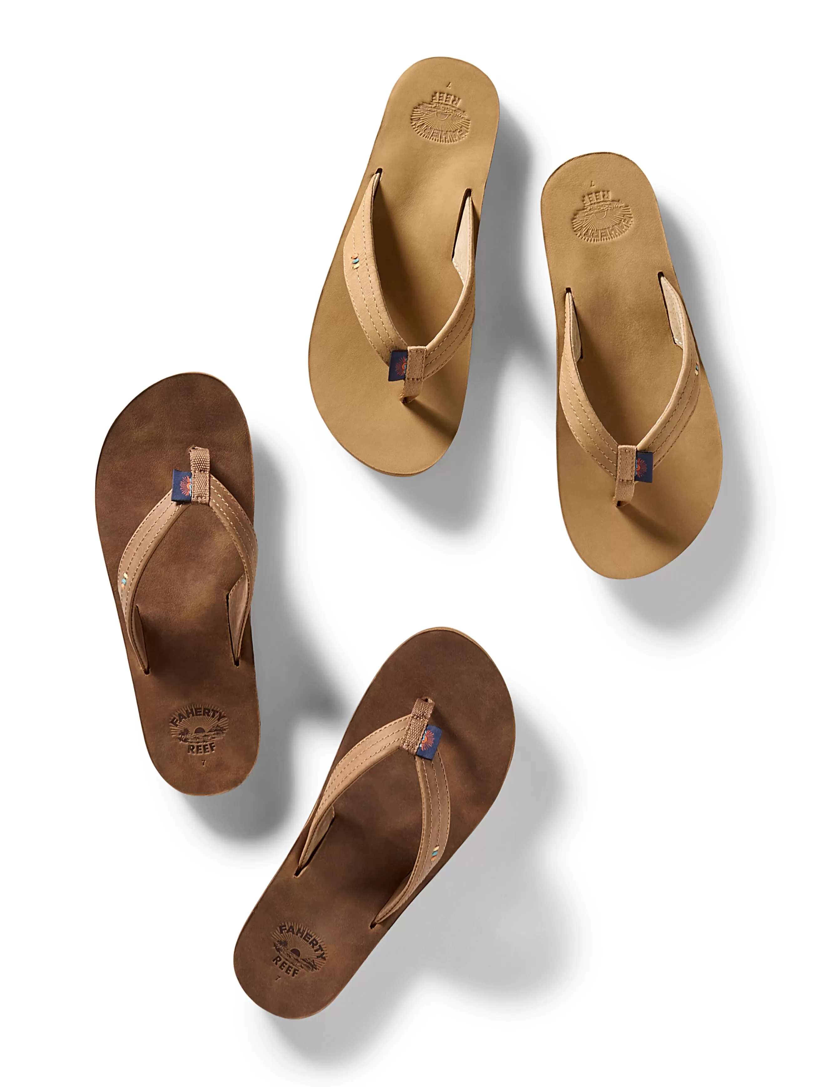 Women Faherty Brand Faherty X REEF Women's Drift Away Flip Flop -
