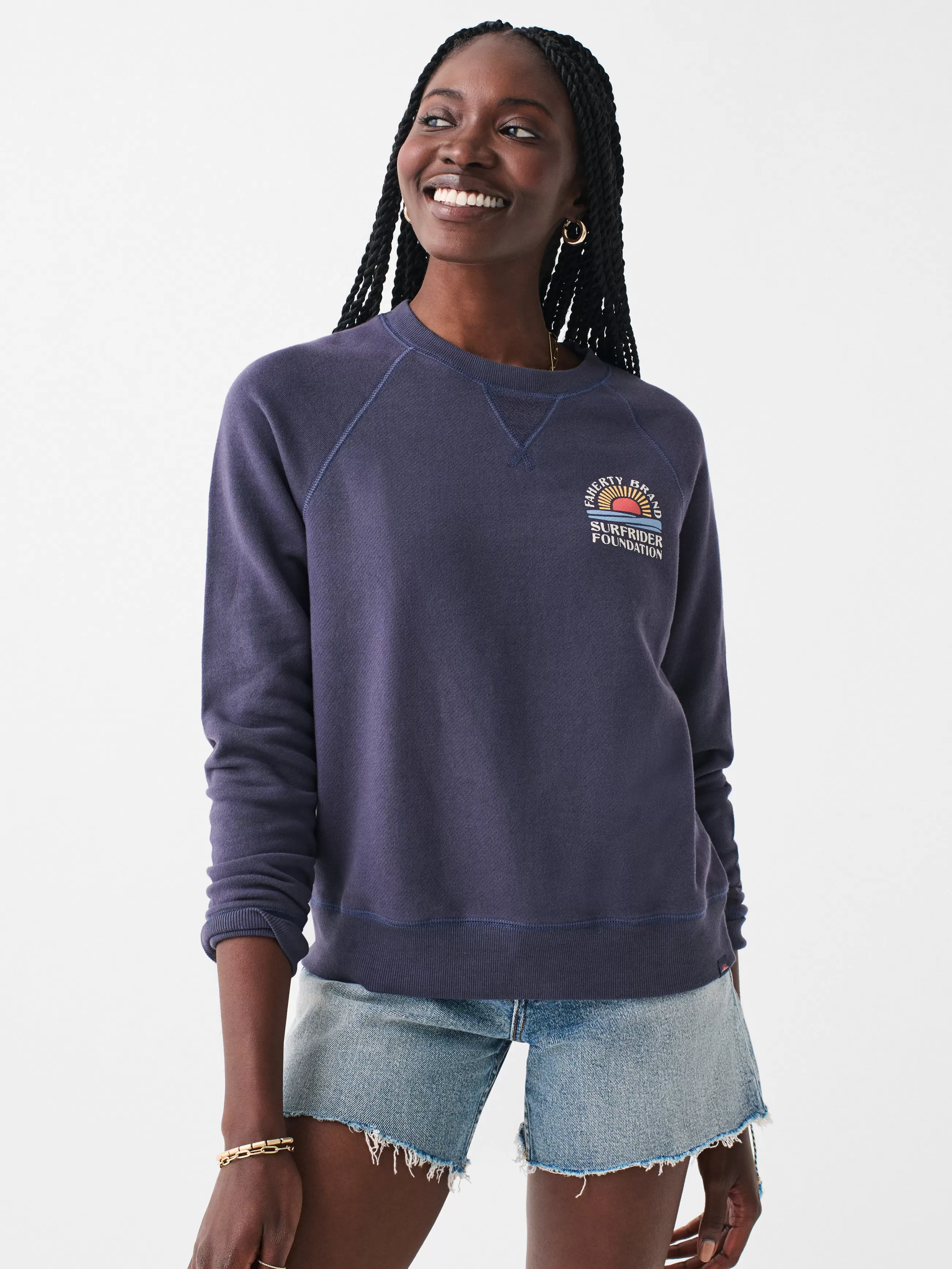 Women Faherty Brand Faherty X Surfrider Sweatshirt -