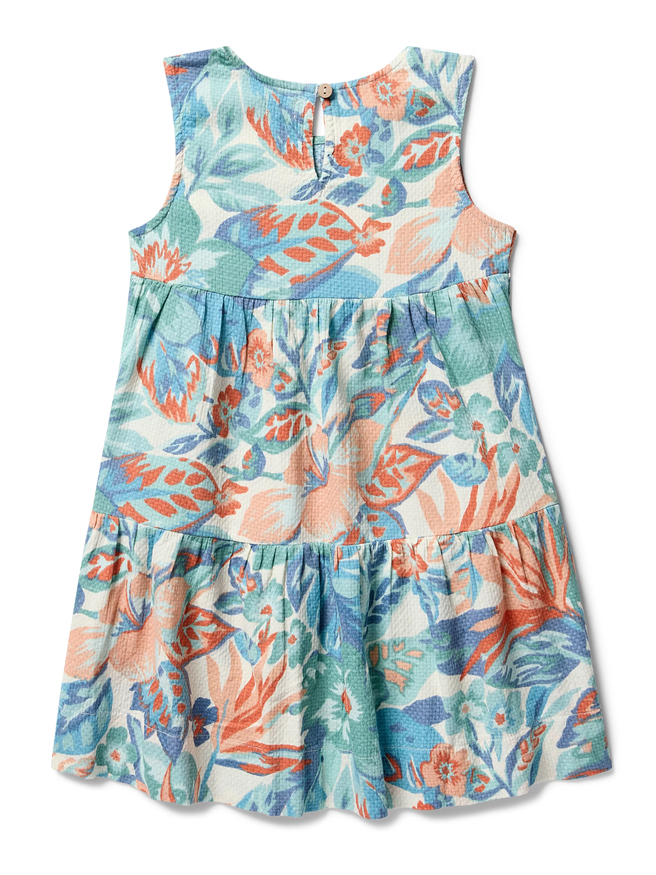 Kids Faherty Brand Kids Lanai Seersucker Dress -