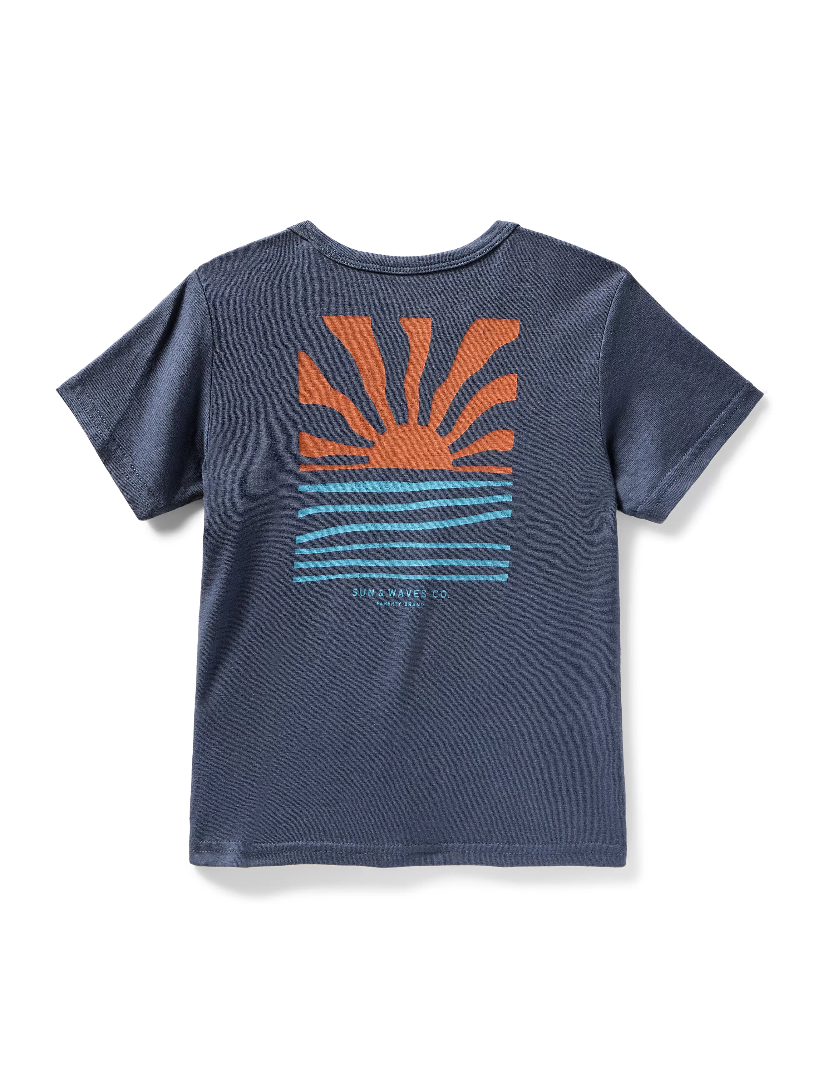 Kids Faherty Brand Kids Rays Sunwashed Graphic Tee -