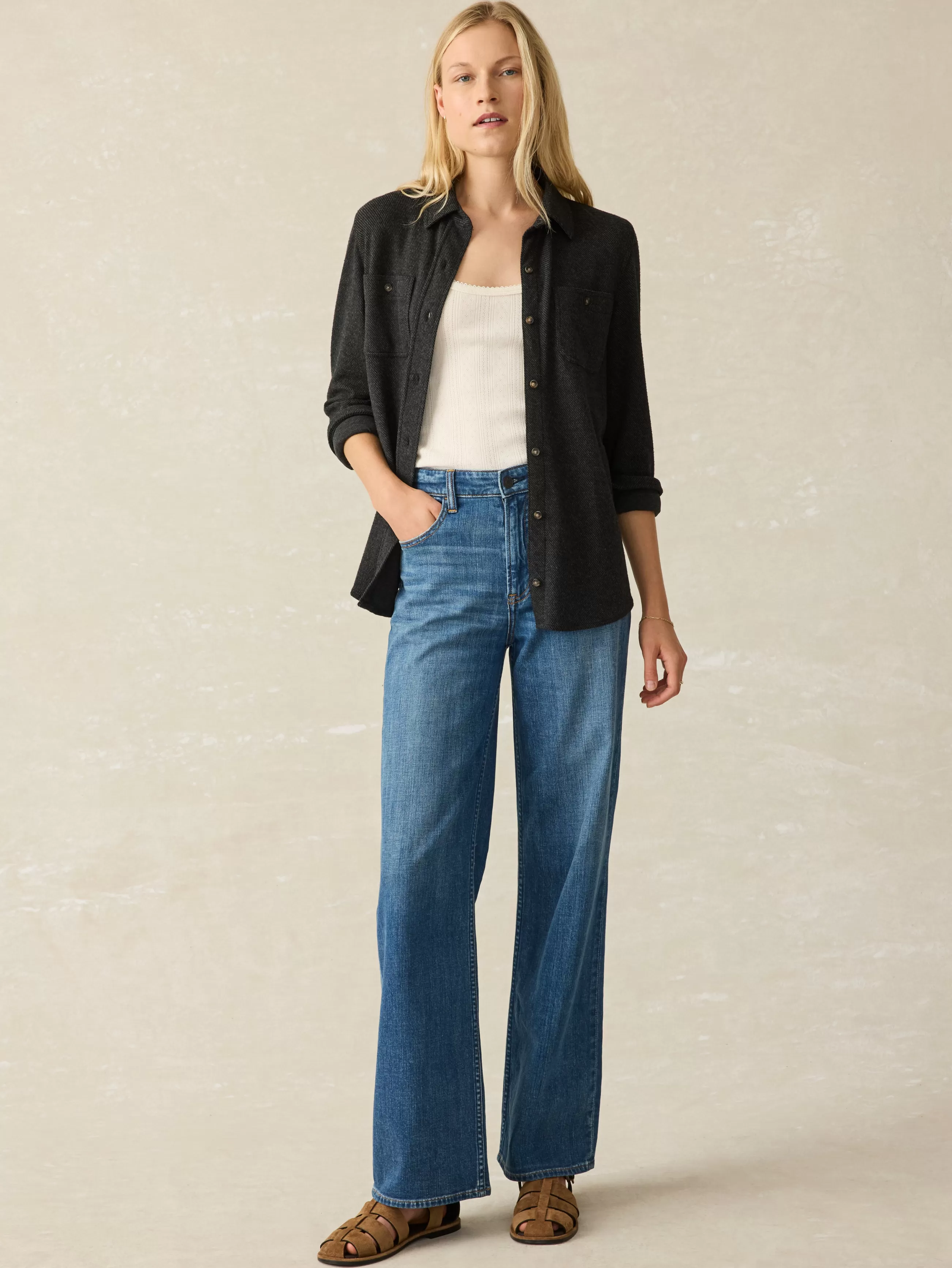 Women Faherty Brand Legend™ Sweater Shirt -