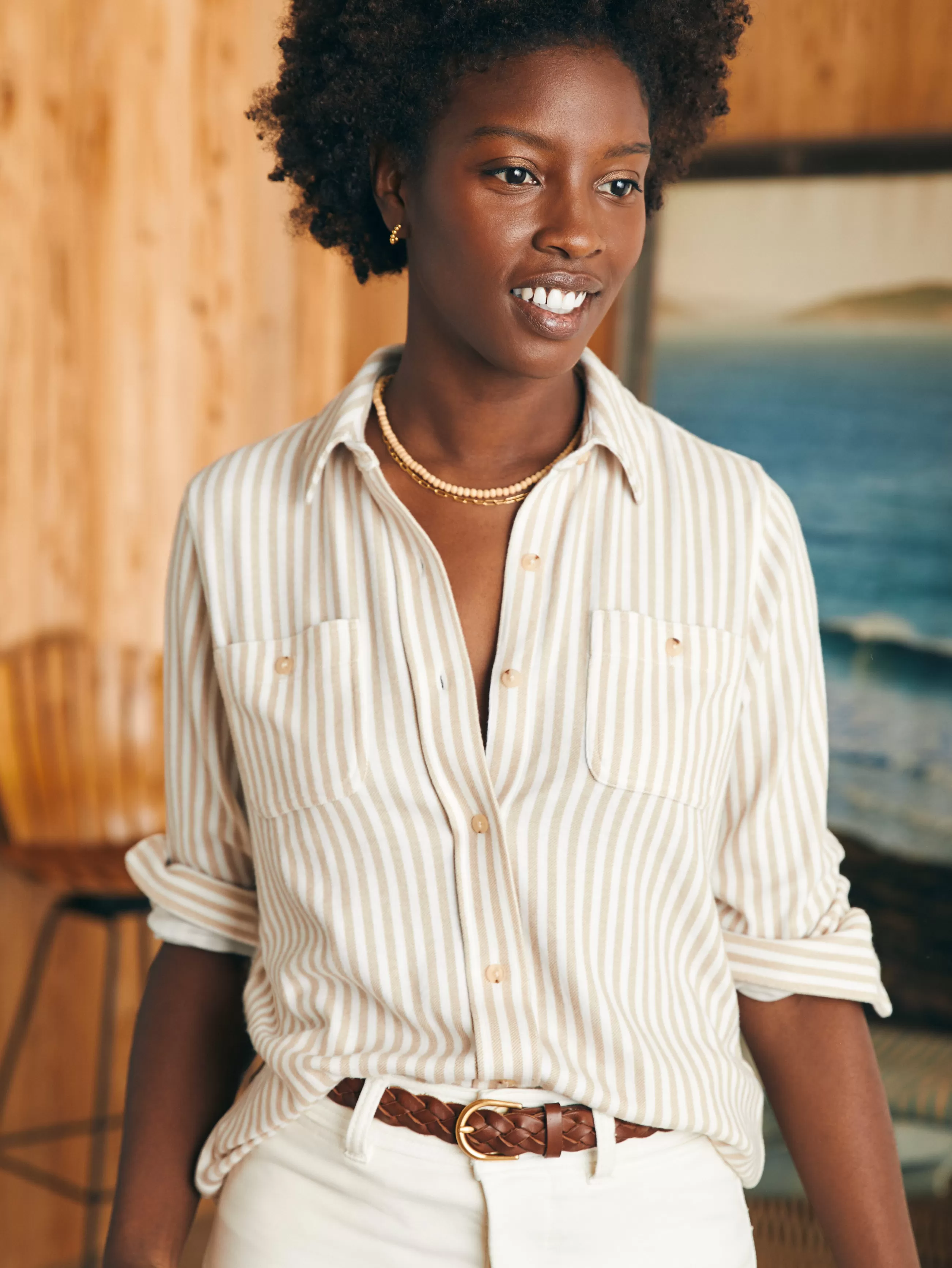 Women Faherty Brand Legend™ Sweater Shirt -