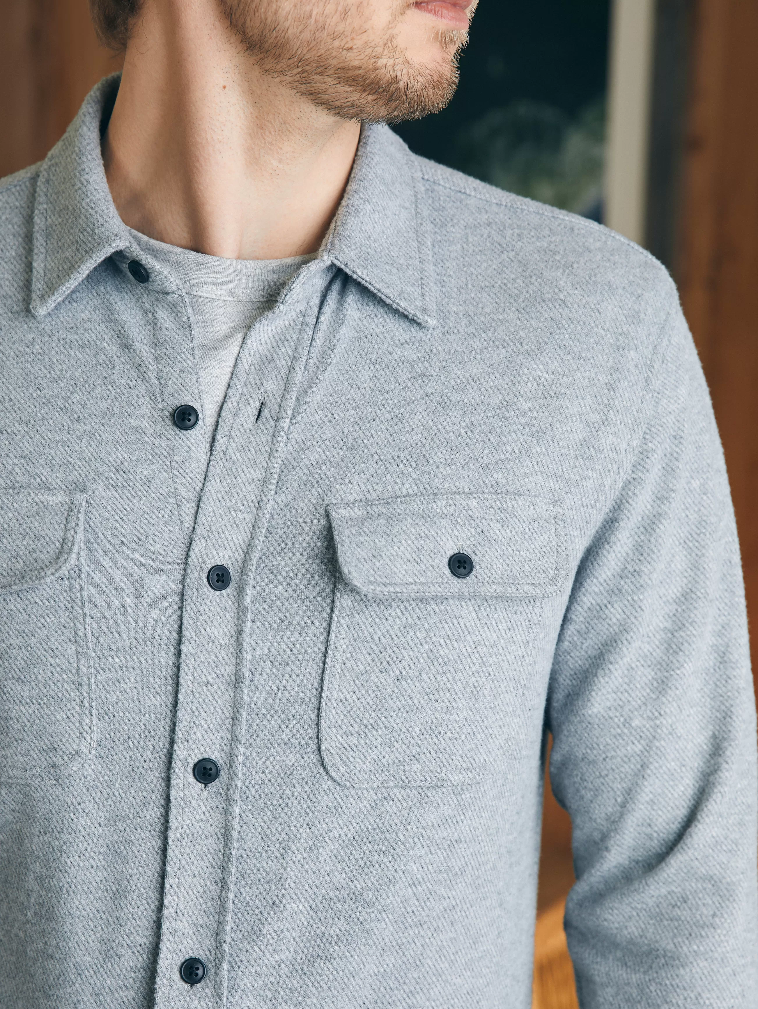 Faherty Brand Legend™ Sweater Shirt (Tall) -