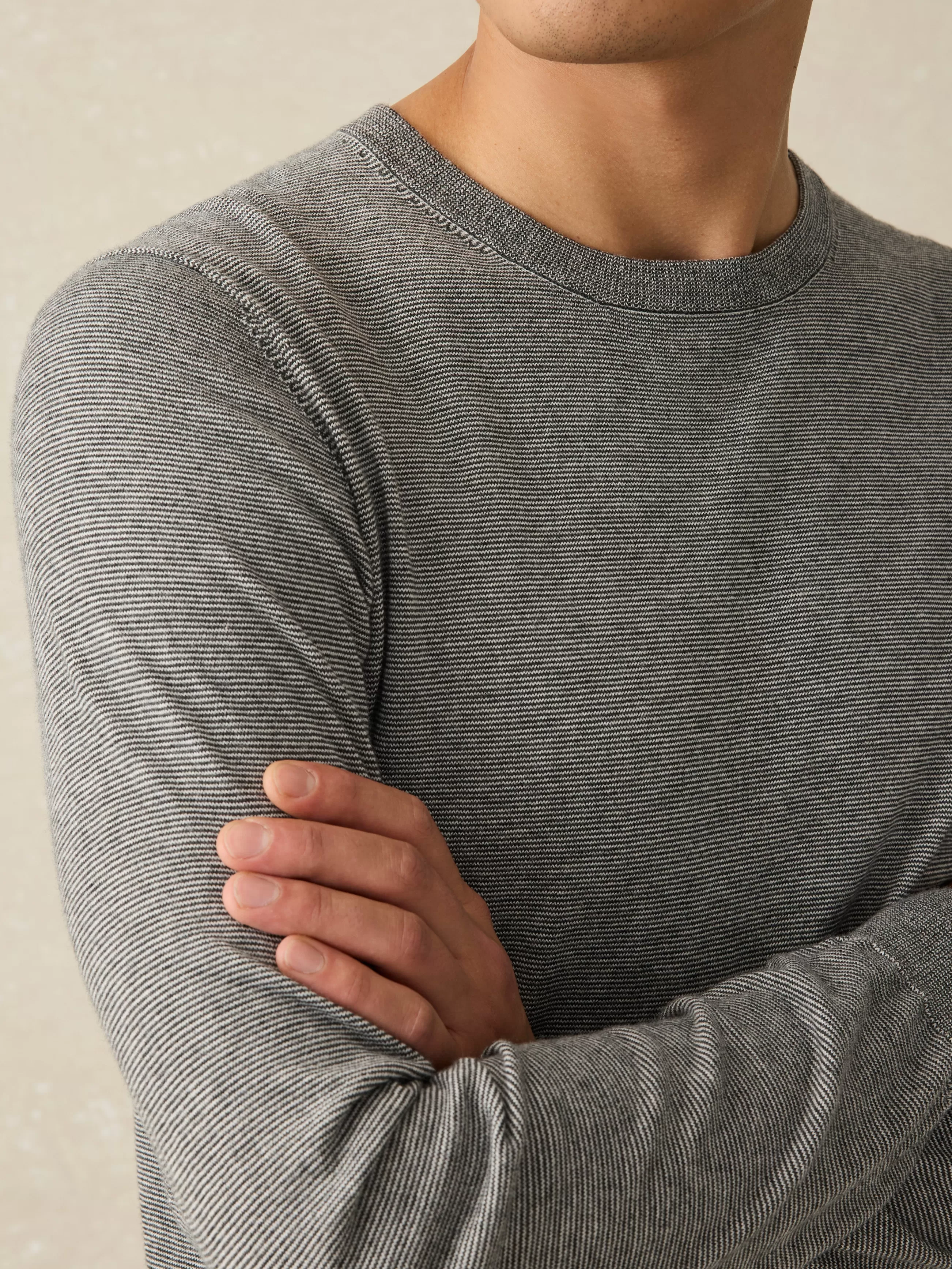 Faherty Brand Movement™ Crewneck Sweater (Tall) -
