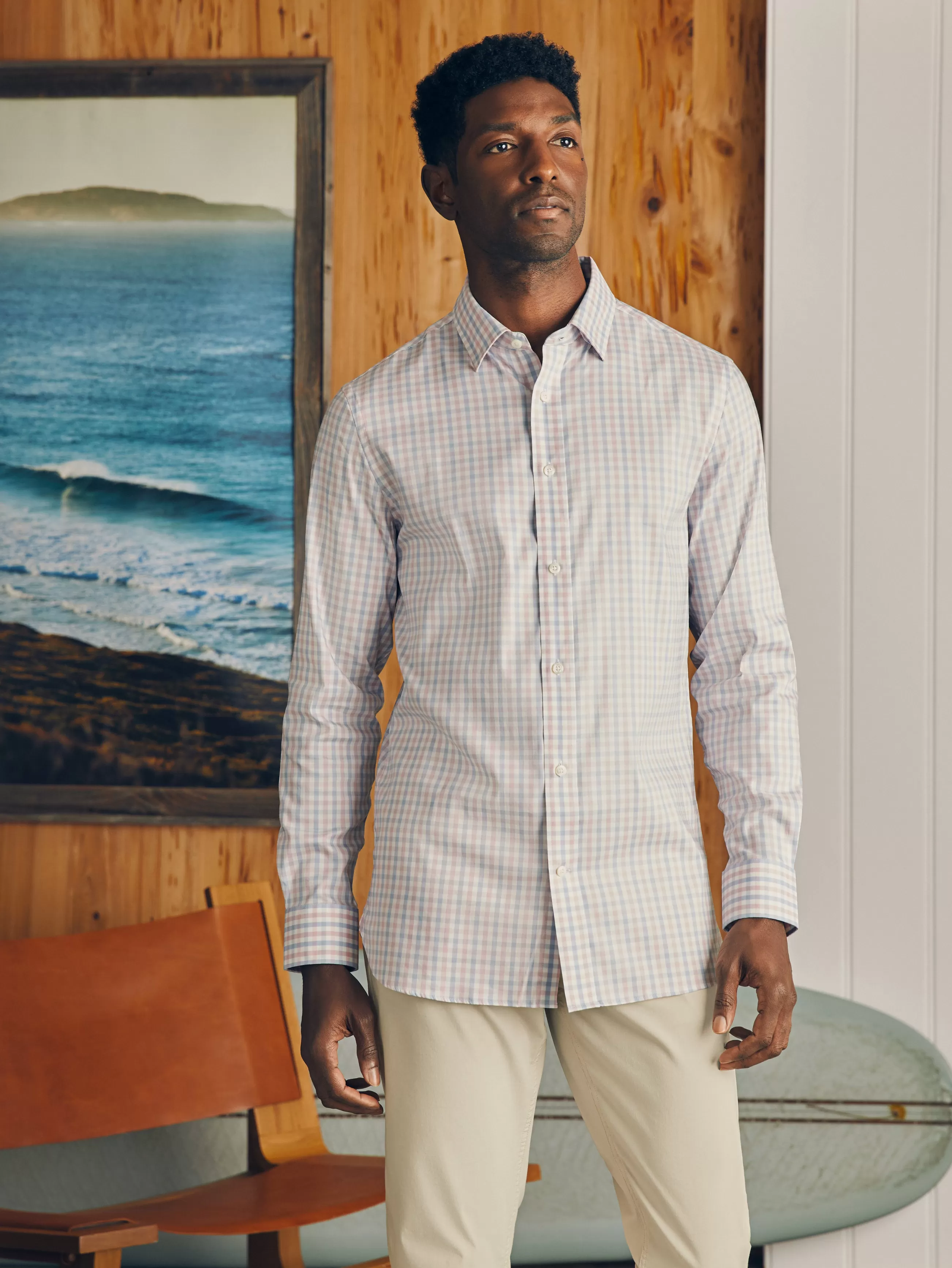 Faherty Brand Movement™ Dress Shirt -
