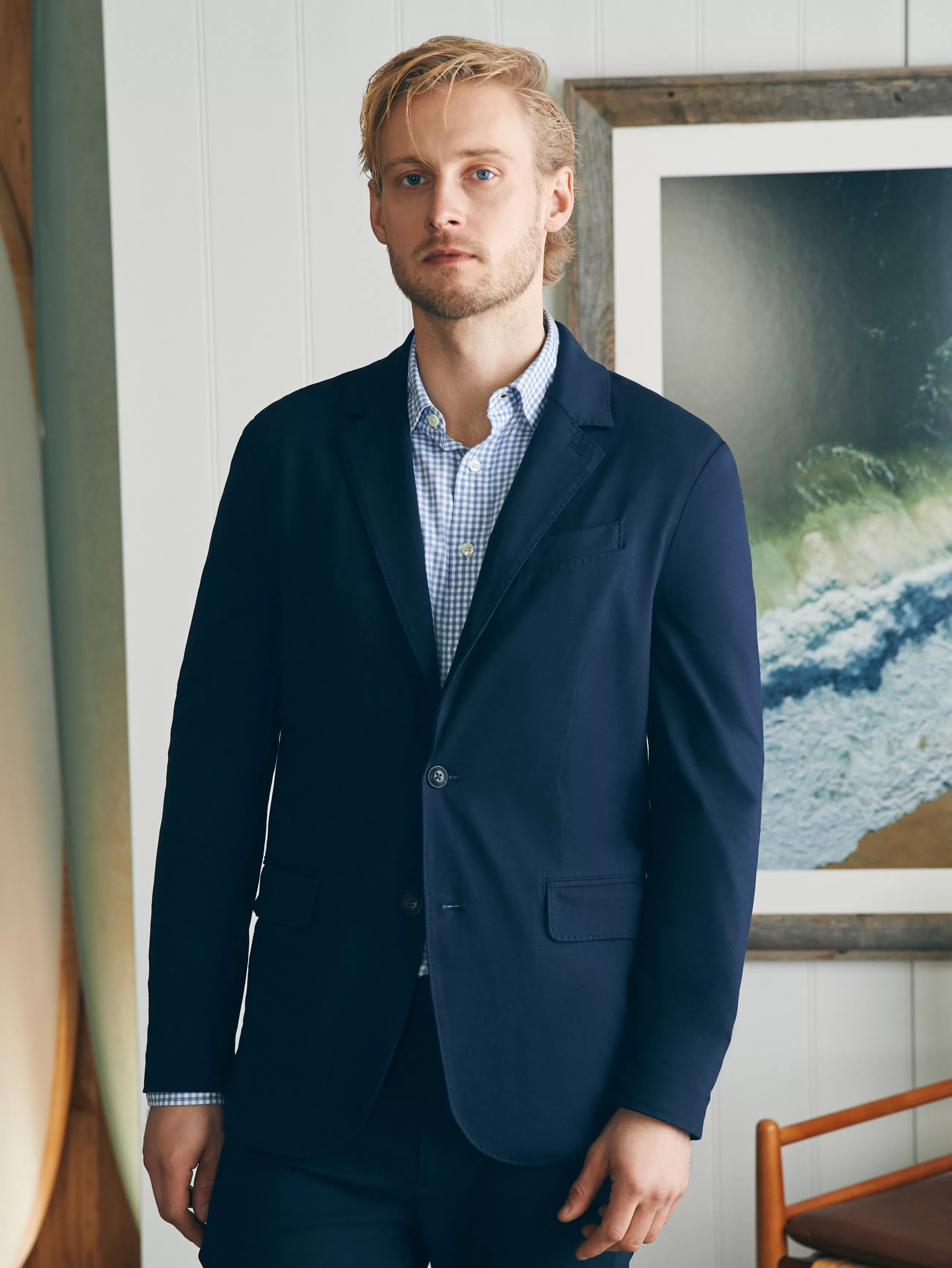 Faherty Brand Movement™ Knit Blazer -