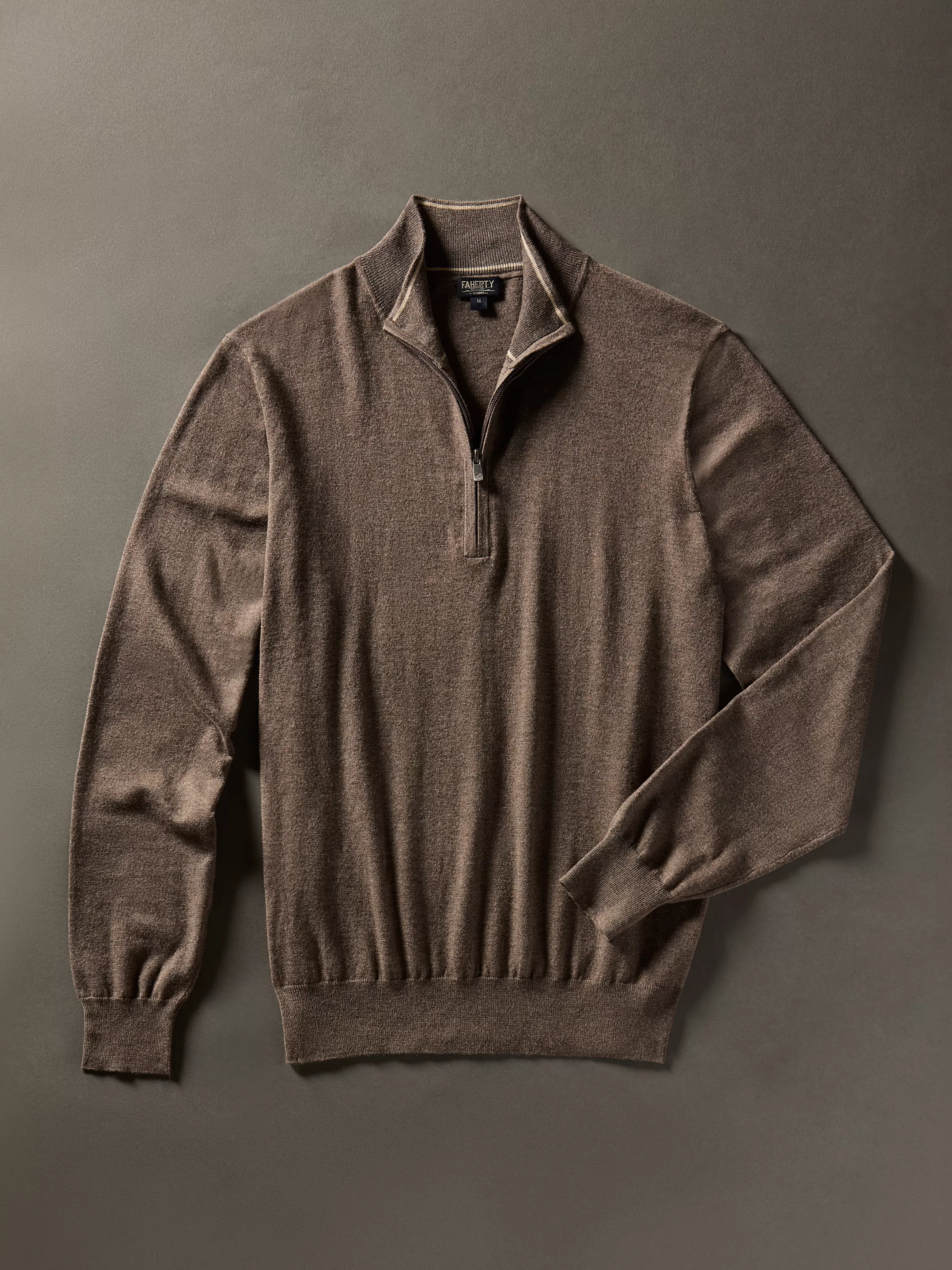 Faherty Brand Movement™ Quarter Zip Sweater -