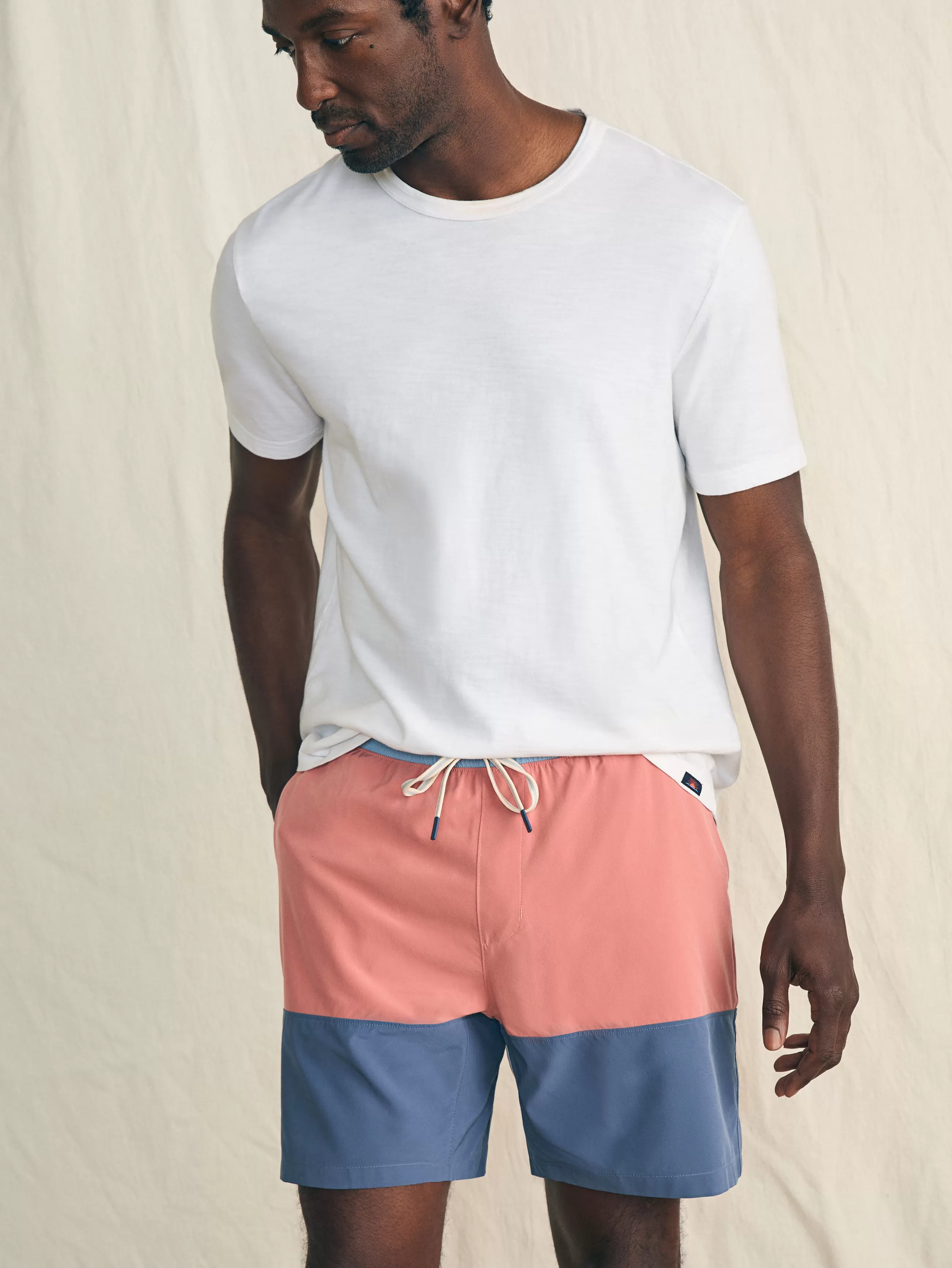 Faherty Brand Shorelite Active Swim Short (7" Inseam) -