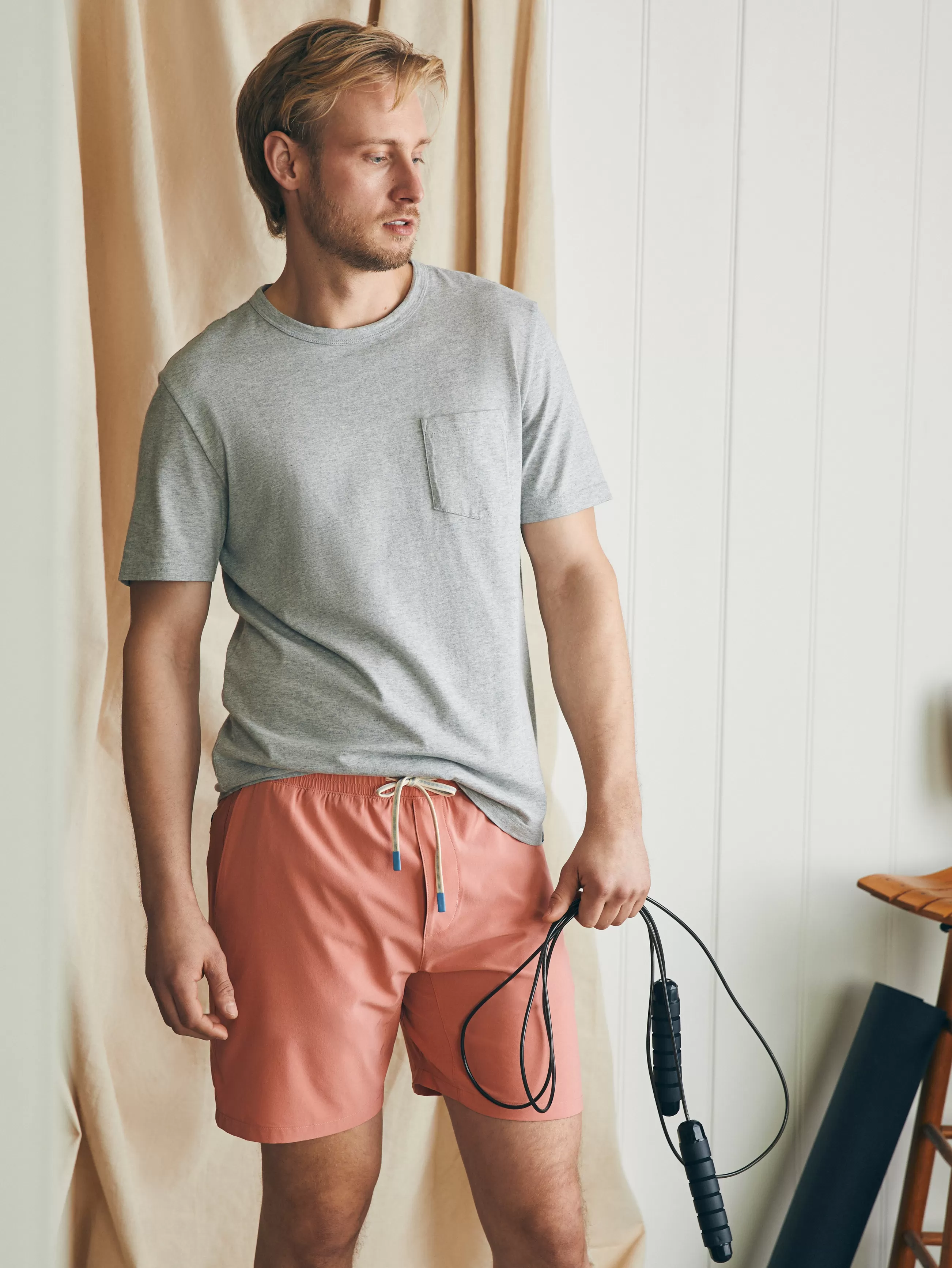 Faherty Brand Shorelite Active Swim Short (7" Inseam) -
