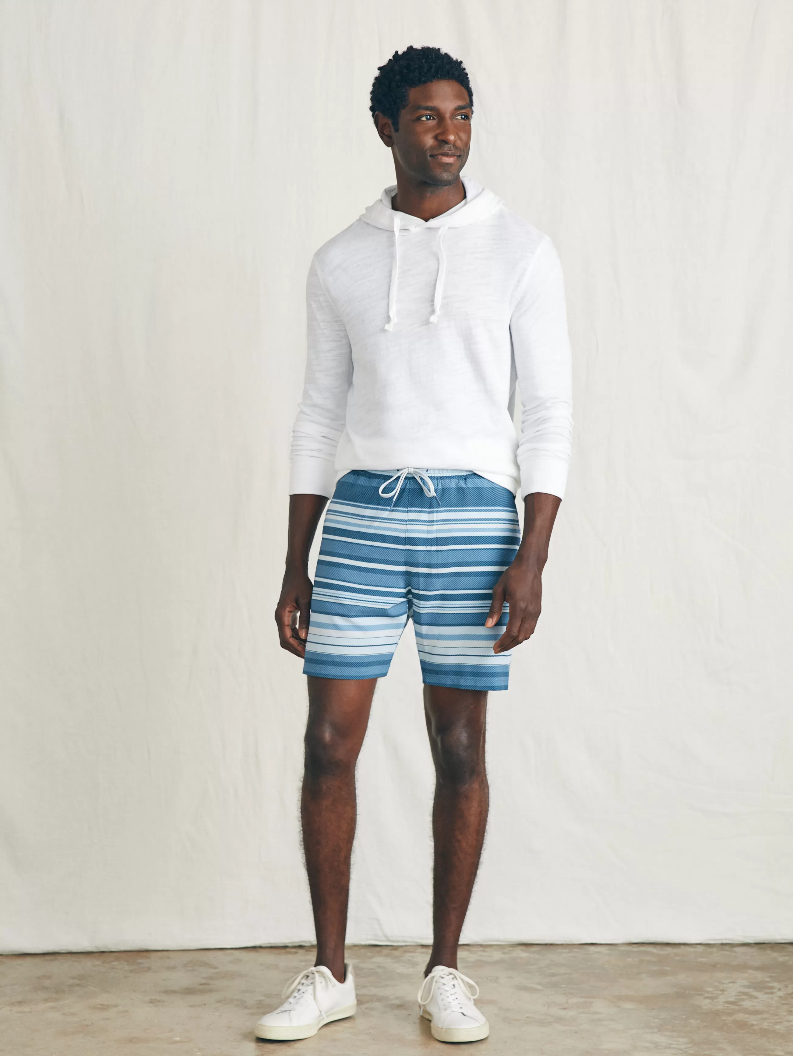 Faherty Brand Shorelite Active Swim Short (7" Inseam) -