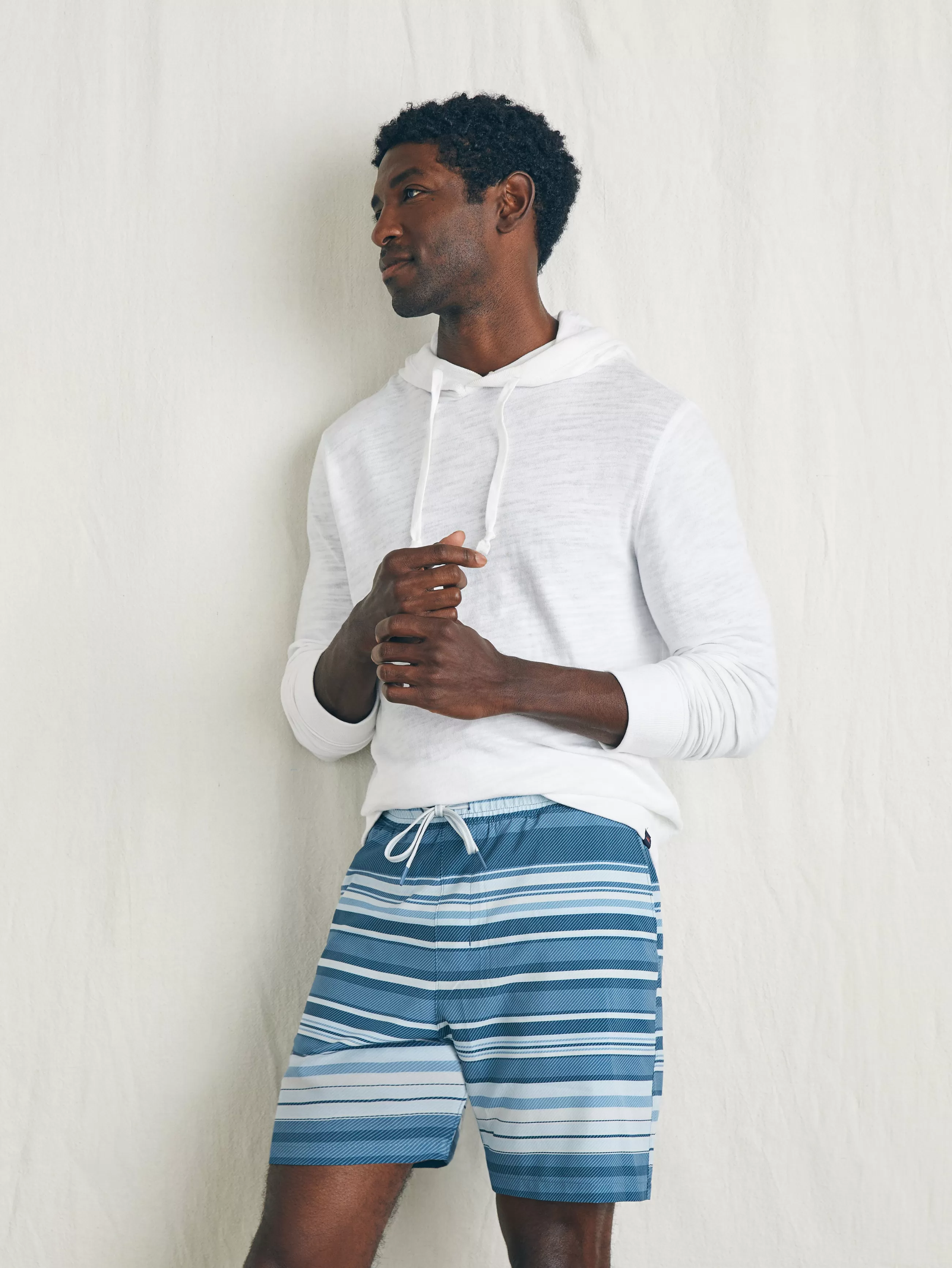 Faherty Brand Shorelite Active Swim Short (7" Inseam) -