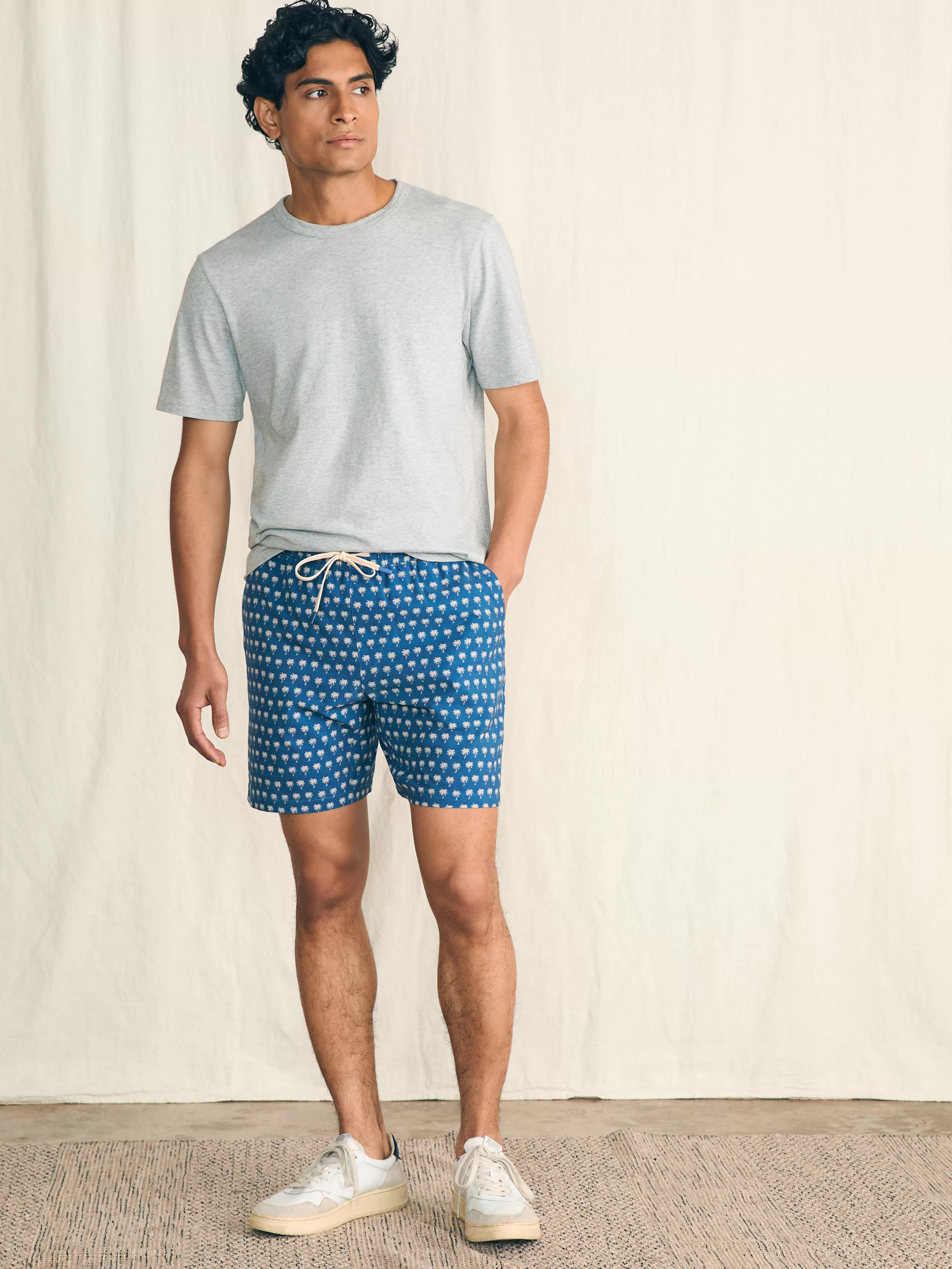 Faherty Brand Shorelite Active Swim Short (7" Inseam) -