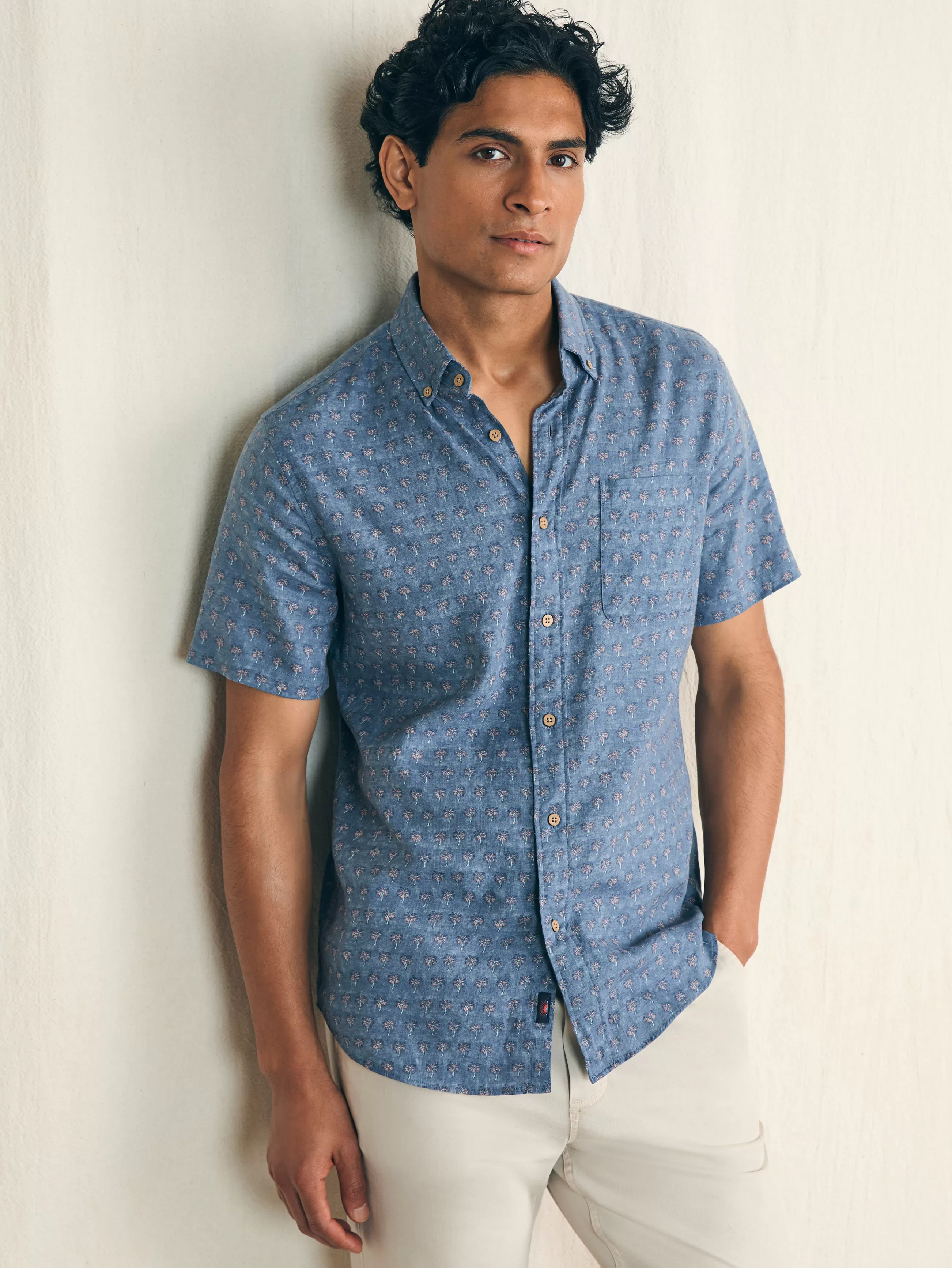Faherty Brand Short-Sleeve Breeze Shirt -