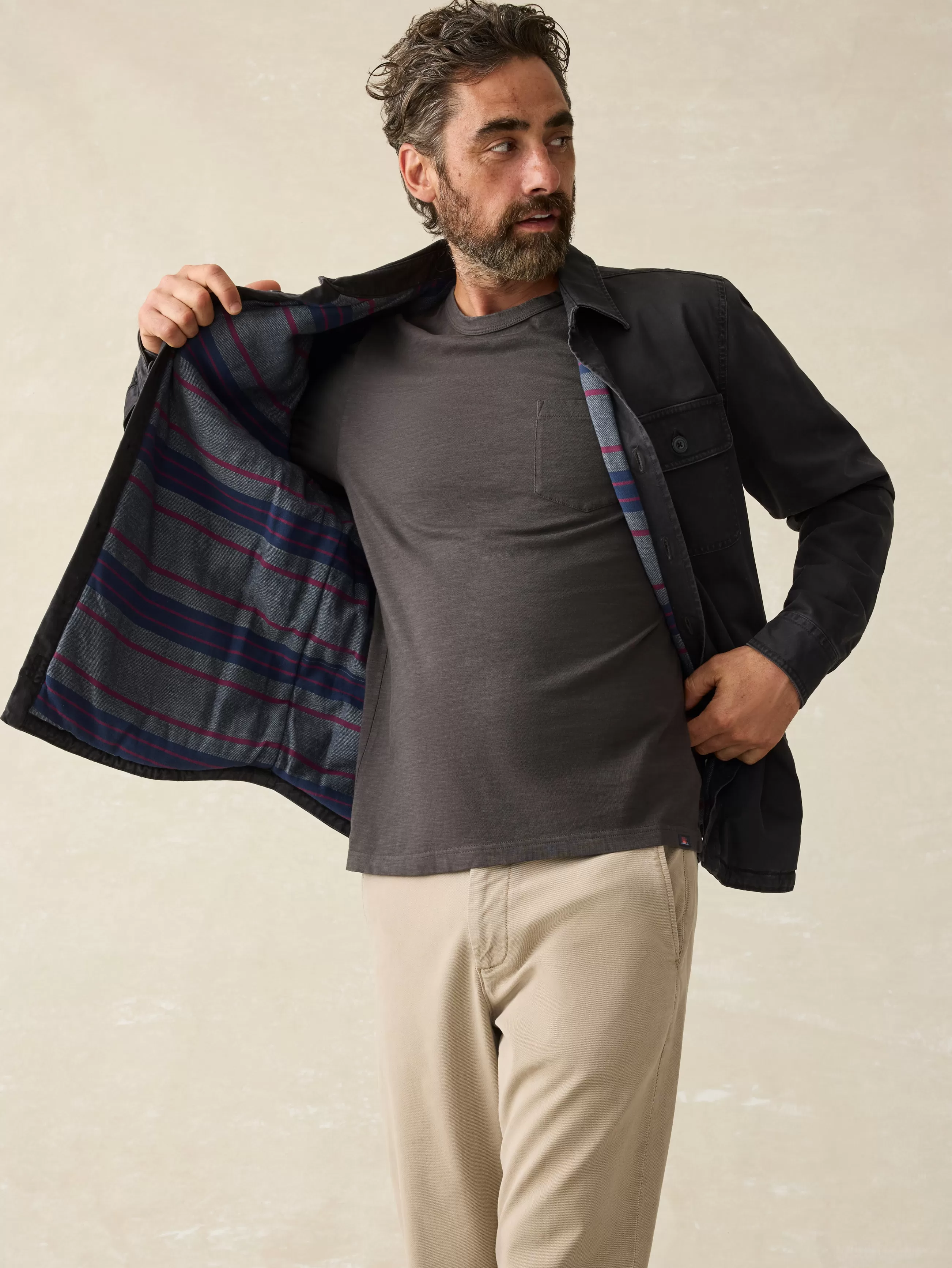 Faherty Brand Stretch Blanket Lined CPO -