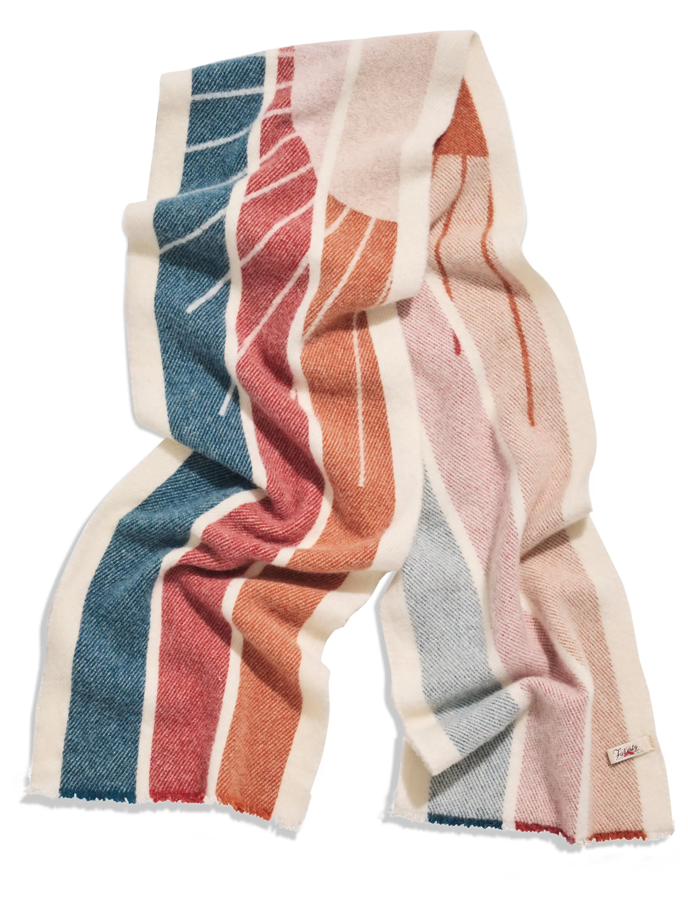 Women Faherty Brand Sun And Wave Scarf -