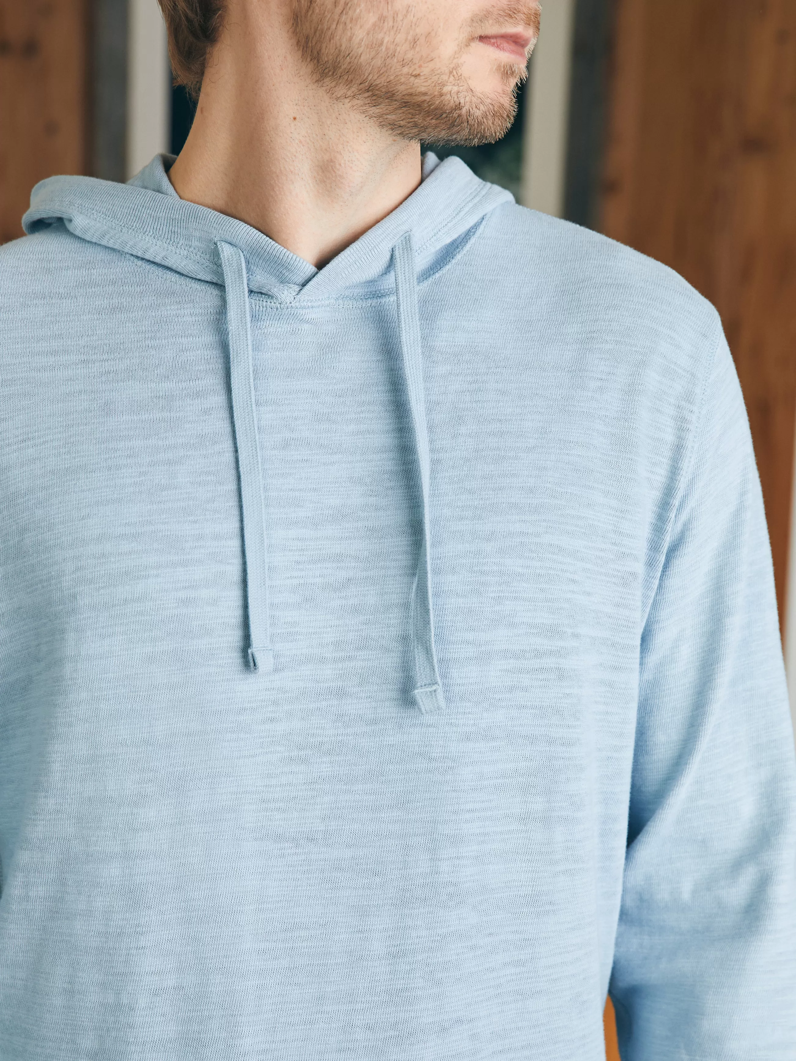 Faherty Brand Sunwashed Slub Hoodie (Tall) -