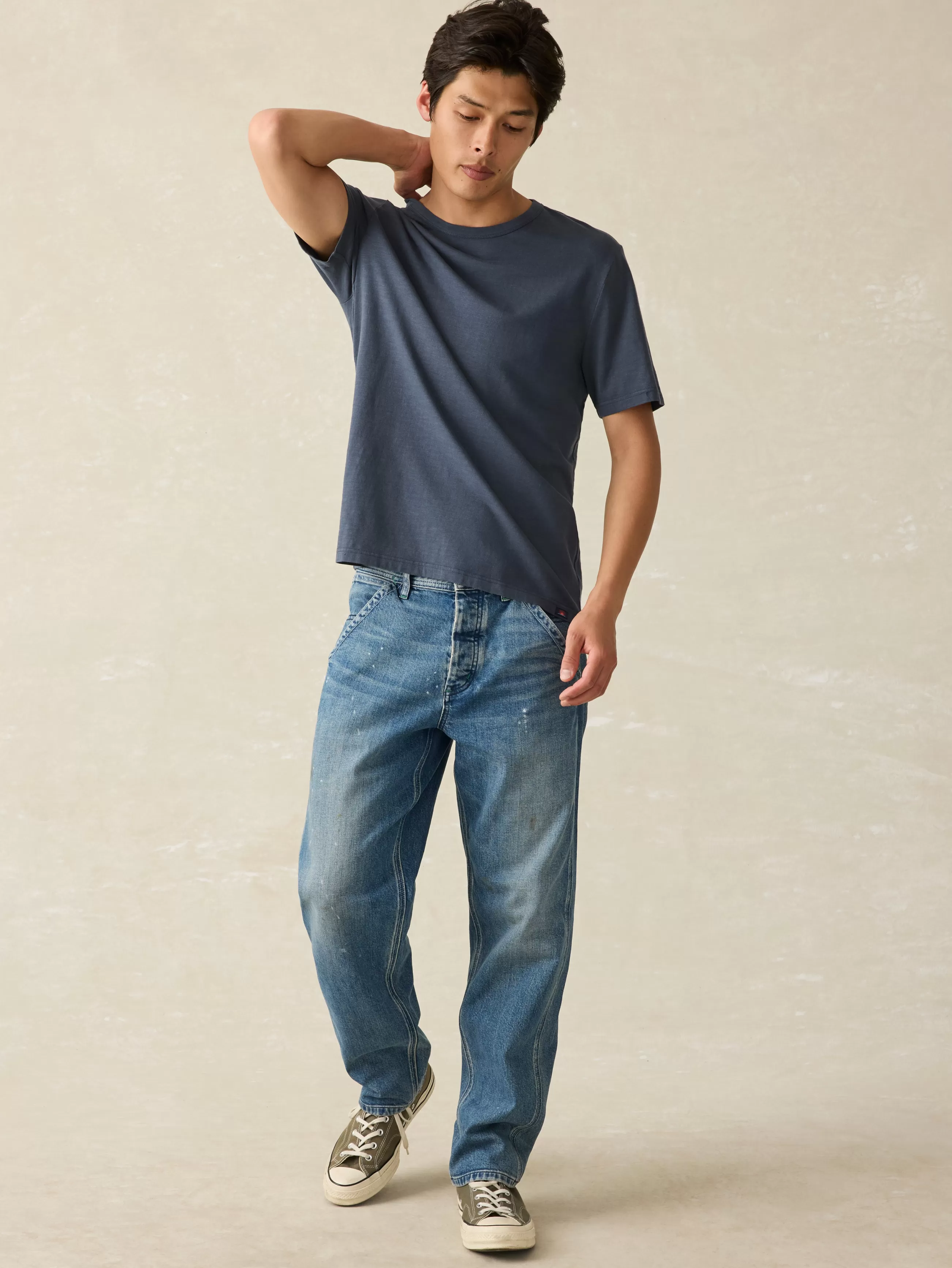 Faherty Brand Sunwashed Tee (Tall) -