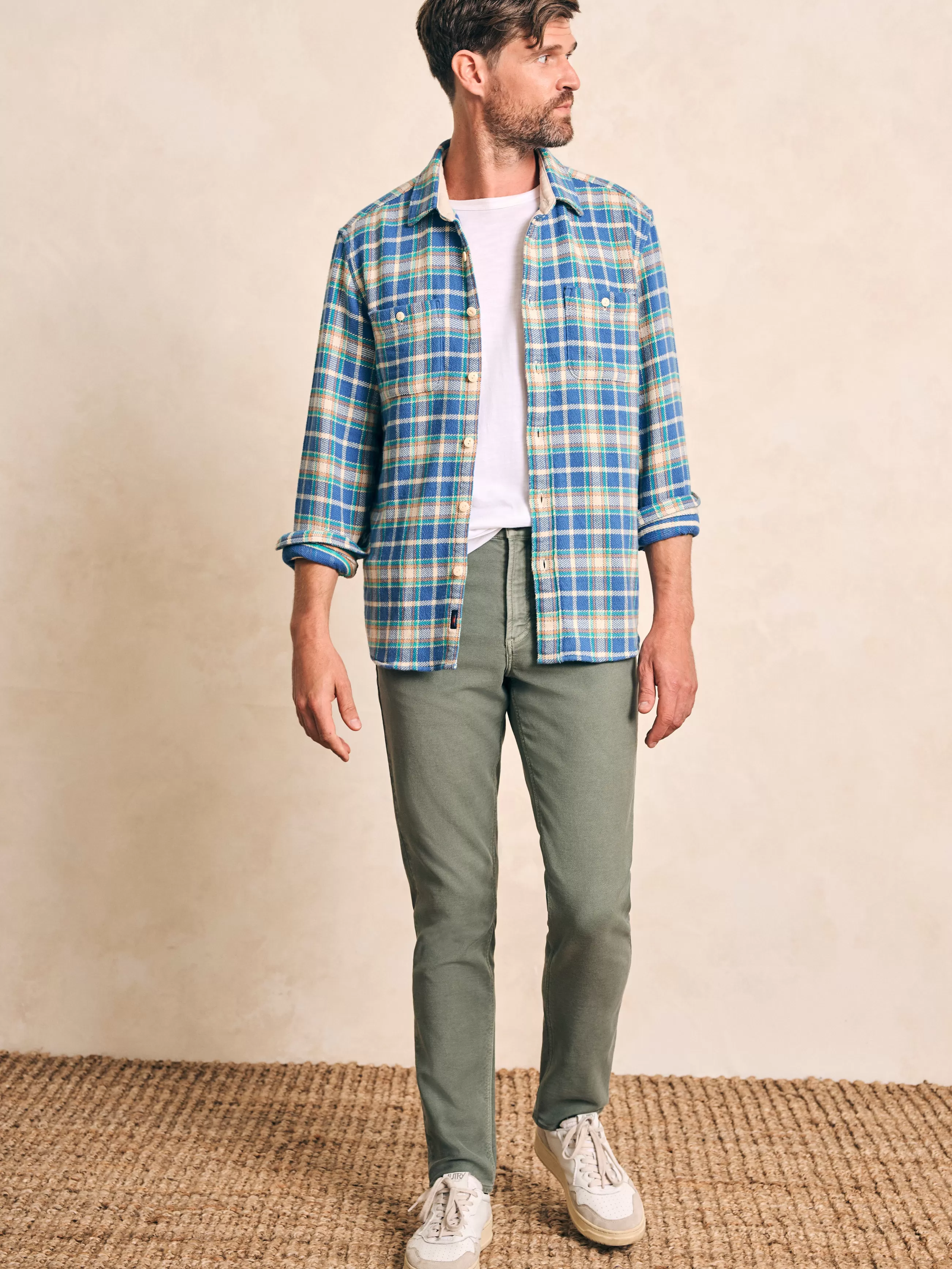 Faherty Brand Surf Flannel -