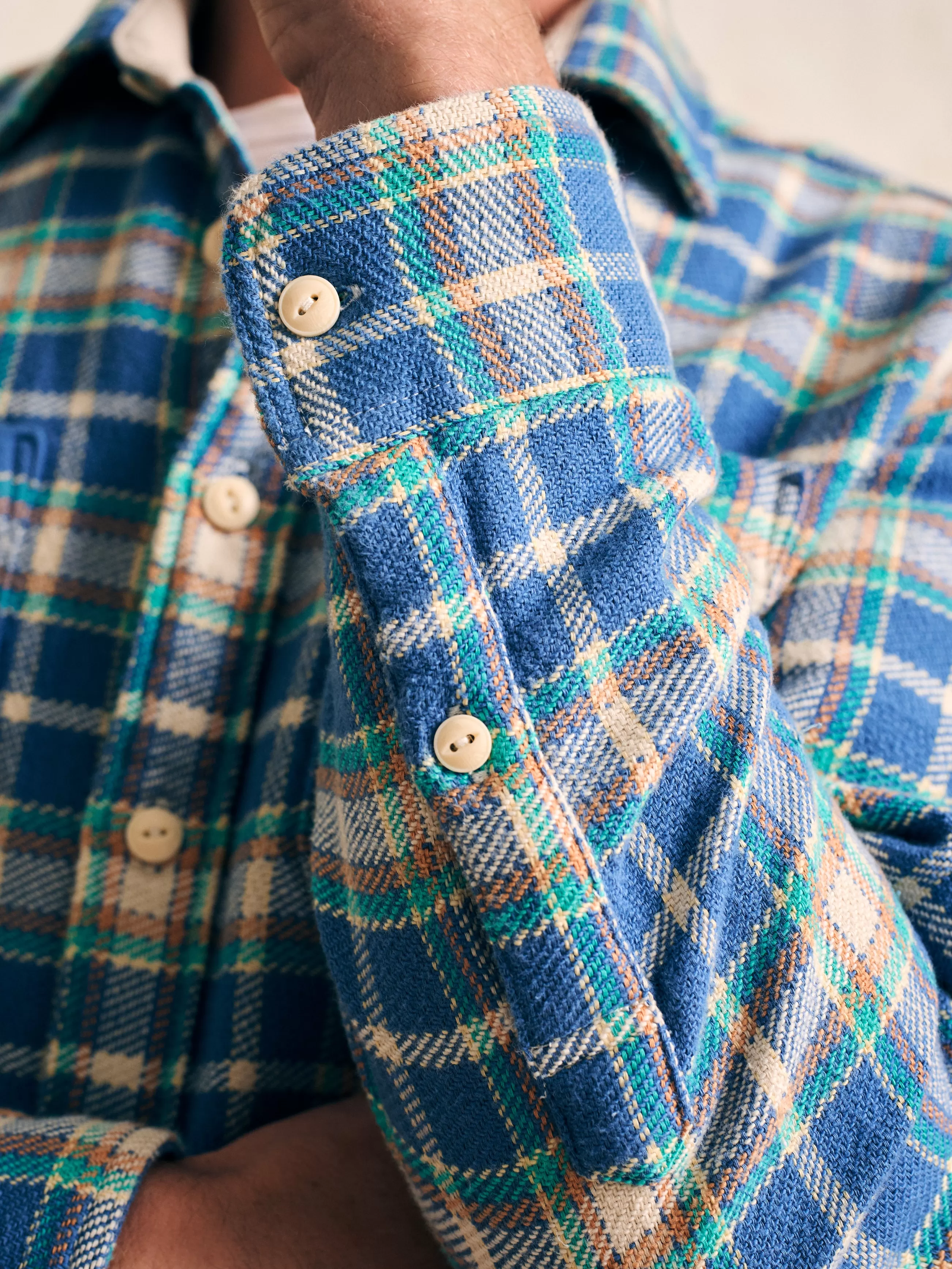 Faherty Brand Surf Flannel -