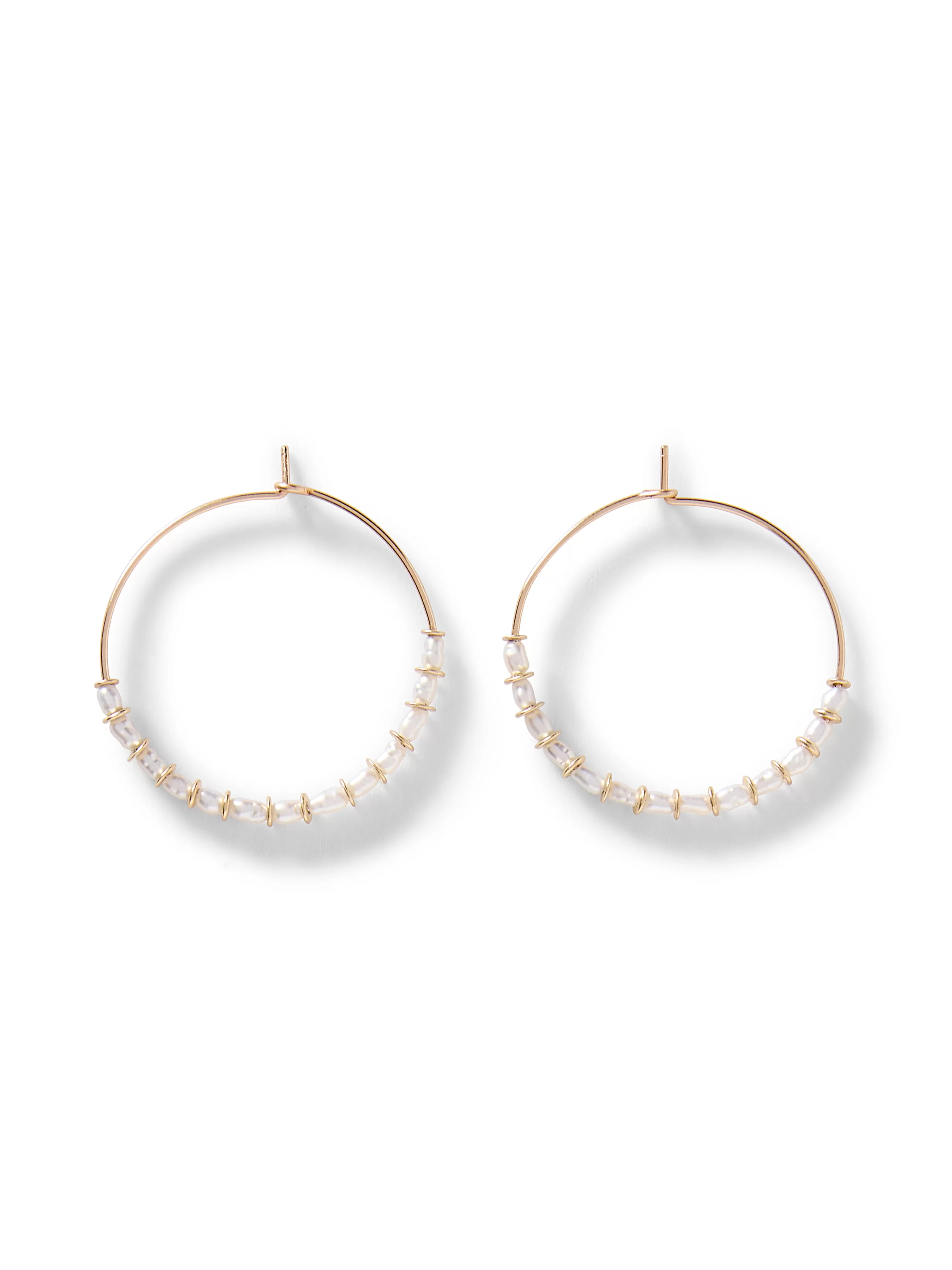 Women Faherty Brand Swell Life By The Sea Hoops -