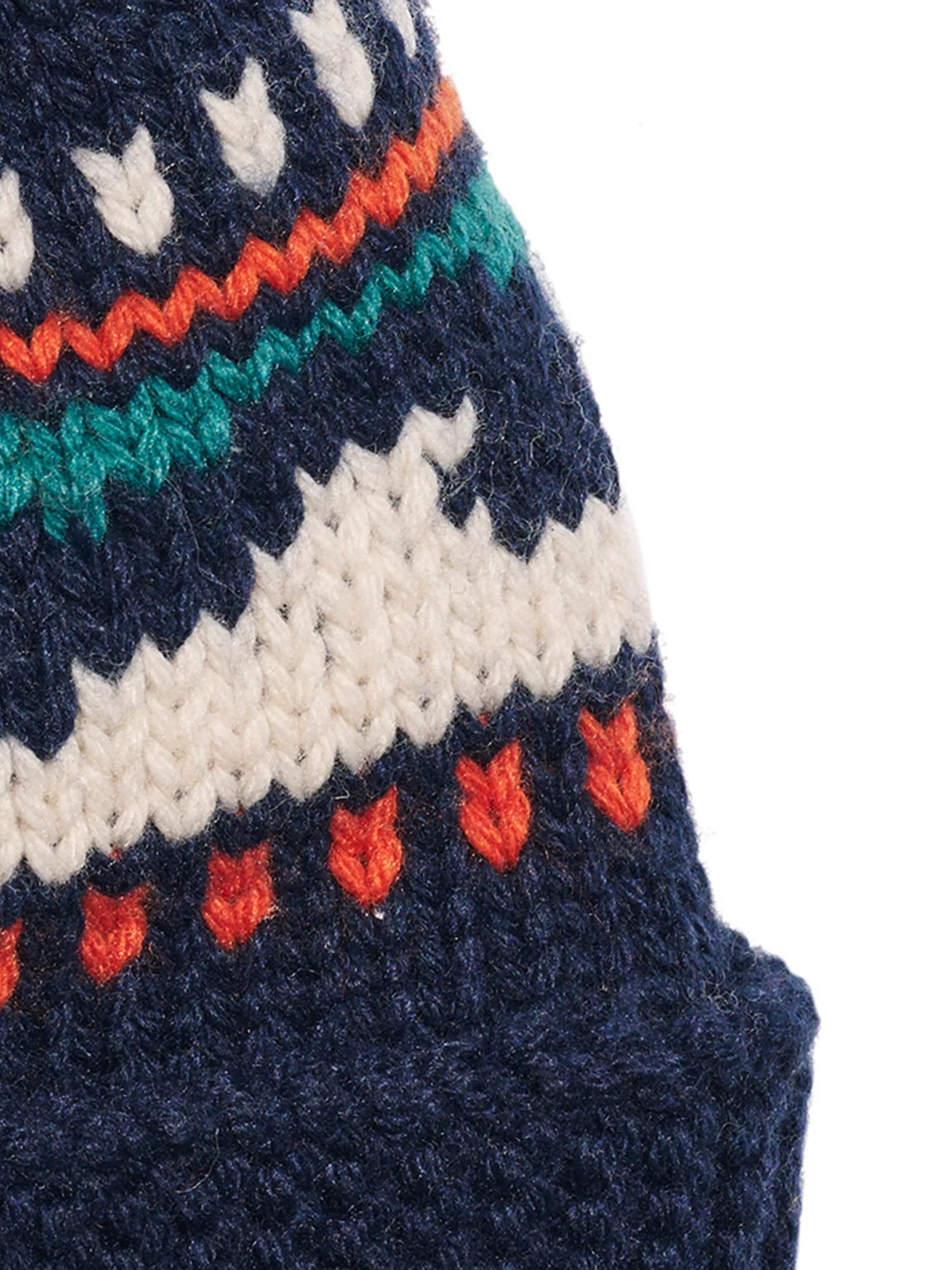 Women Faherty Brand Waves Pom Beanie -