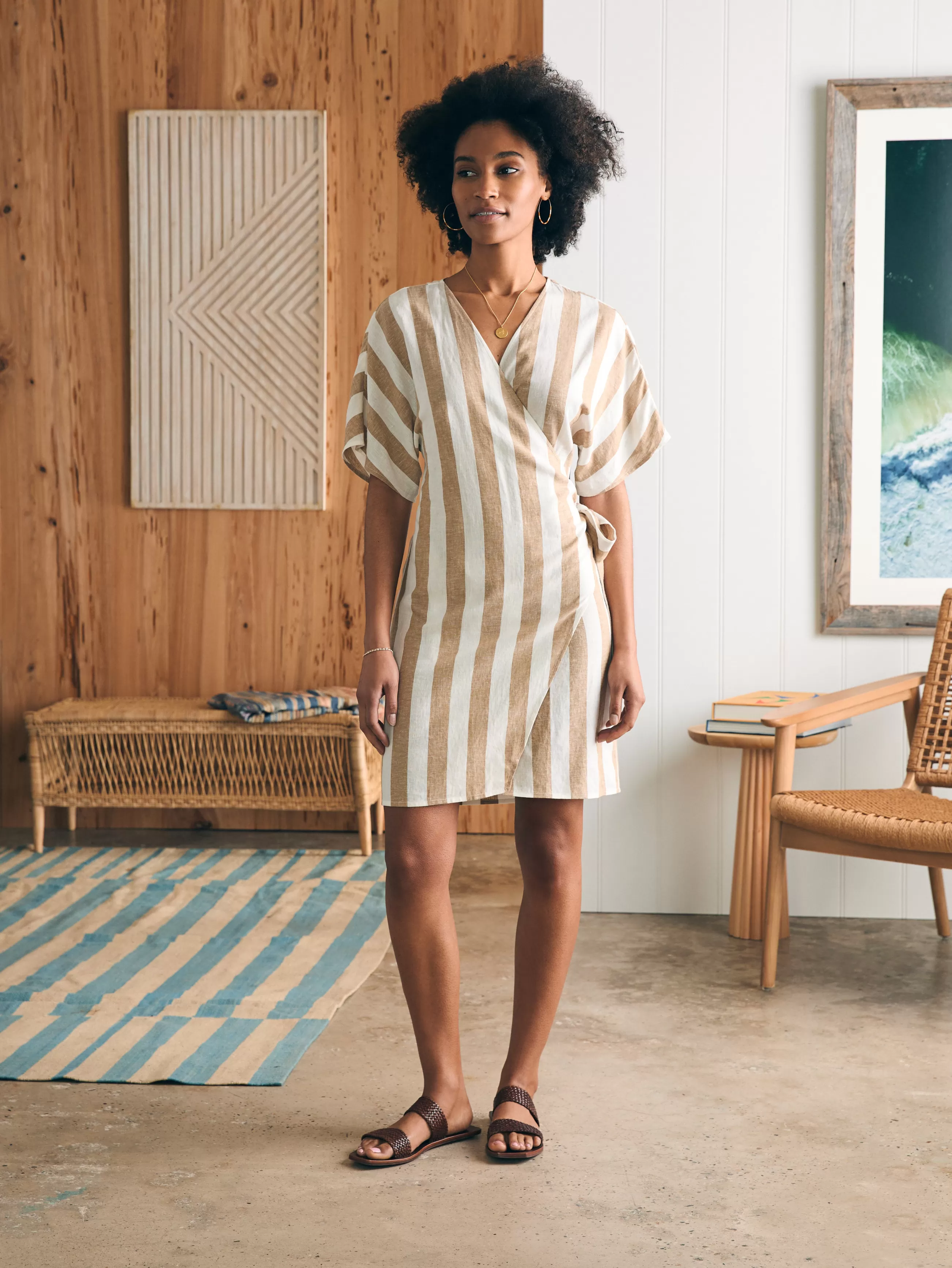 Women Faherty Brand Willow Dress -